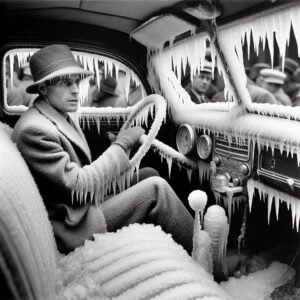 première climatisation dans une voiture www.scienceetvide.fr