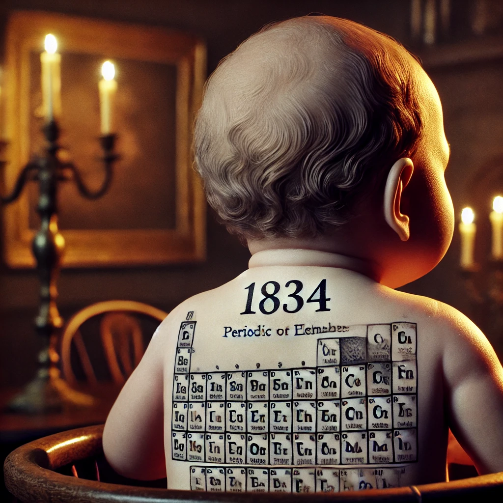 naissance de Mendeliev en 1834 www.scienceetvide.fr